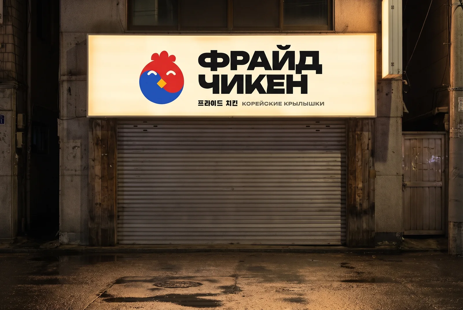 Фрайд Чикен: вывеска